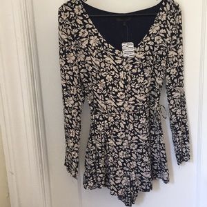 Urban Outfitters floral romper